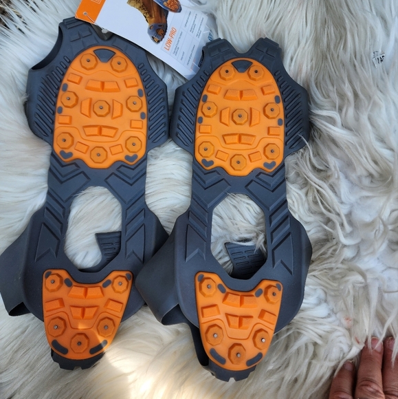 Winter walking ice cleats overshoes L - Picture 2 of 7